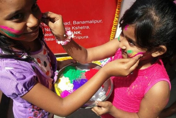 Celebration of colours end on a peaceful note, no report of any major untoward incident Celebration of colours end on a peaceful note, no report of any major untoward incident